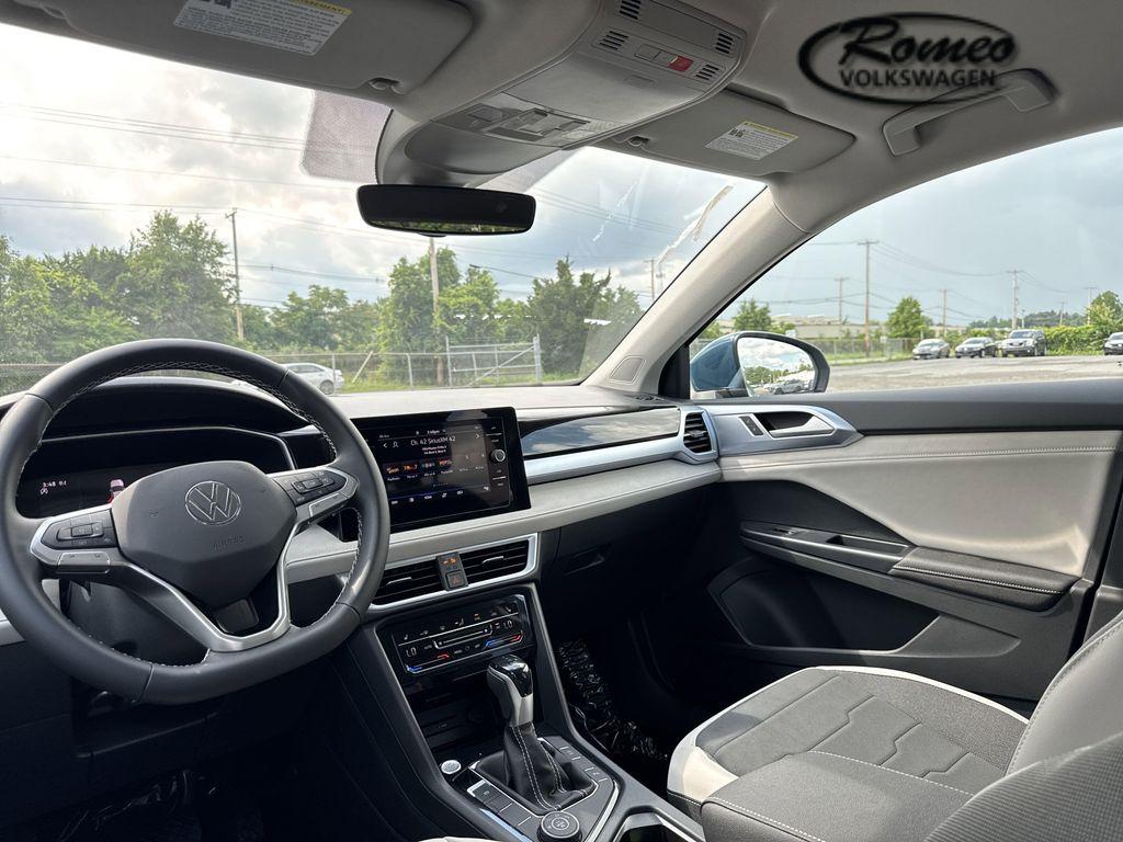 new 2025 Volkswagen Taos car, priced at $29,196