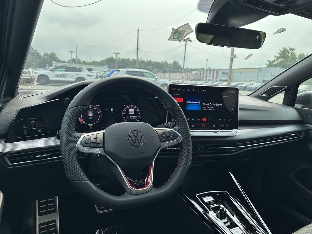 new 2025 Volkswagen Golf GTI car, priced at $39,255