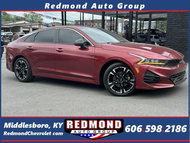 used 2022 Kia K5 car, priced at $24,900