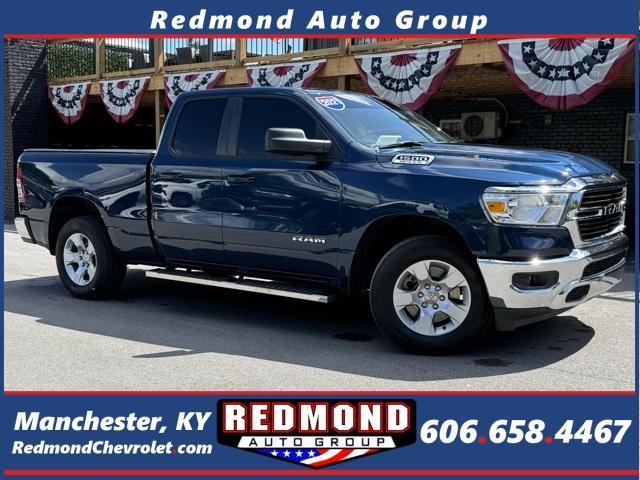 used 2021 Ram 1500 car, priced at $25,777