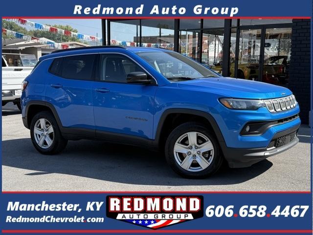 used 2022 Jeep Compass car, priced at $20,691