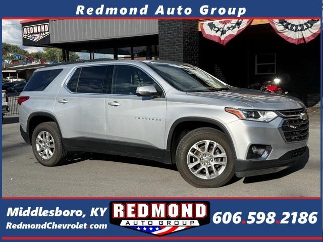 used 2021 Chevrolet Traverse car, priced at $22,200