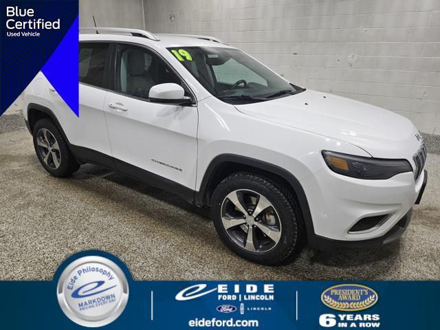 used 2019 Jeep Cherokee car, priced at $17,500