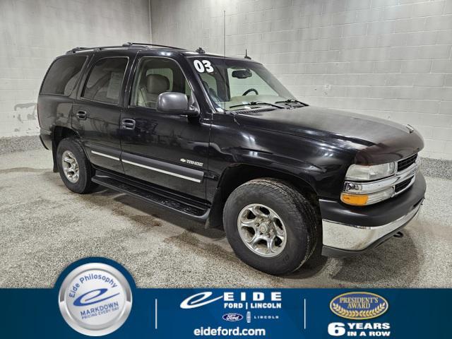 used 2003 Chevrolet Tahoe car, priced at $4,500