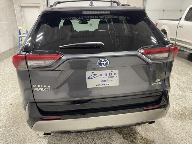 used 2022 Toyota RAV4 Hybrid car, priced at $34,500