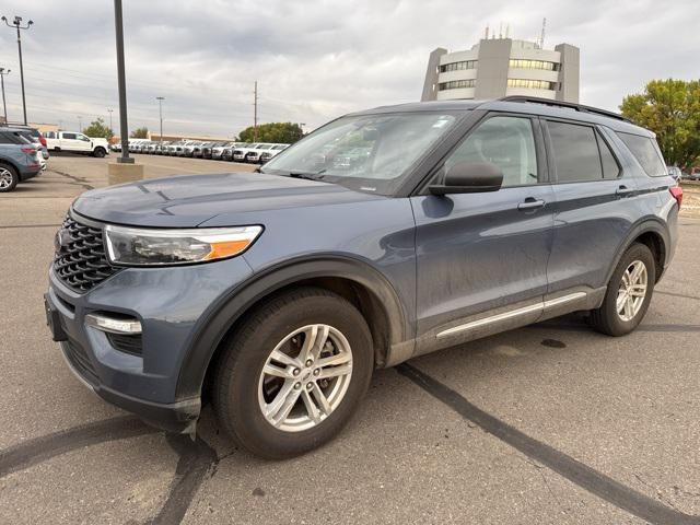 used 2021 Ford Explorer car, priced at $25,000