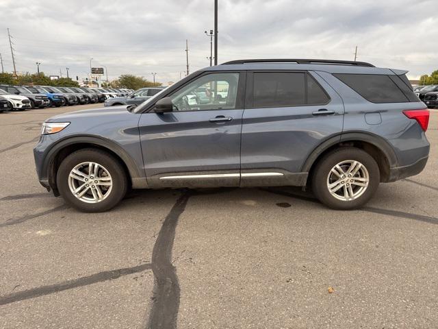 used 2021 Ford Explorer car, priced at $25,000