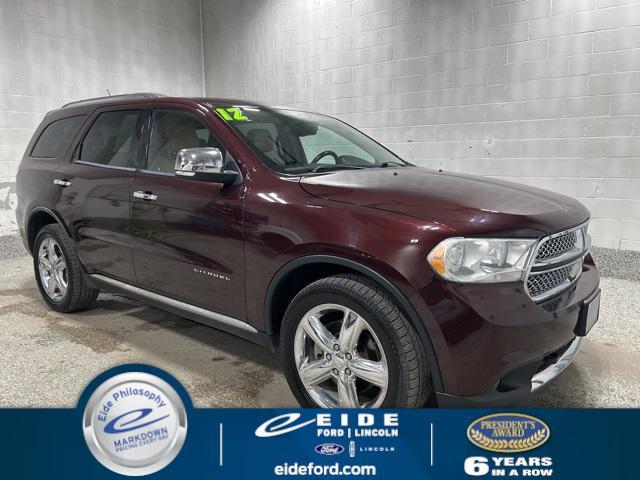 used 2012 Dodge Durango car, priced at $9,500