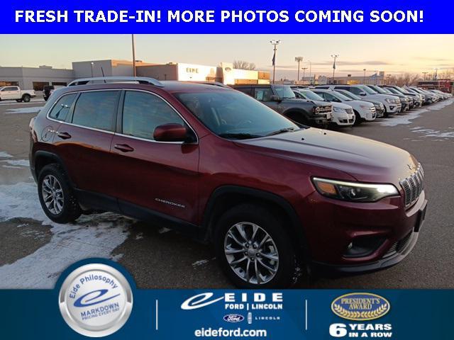 used 2021 Jeep Cherokee car, priced at $23,000