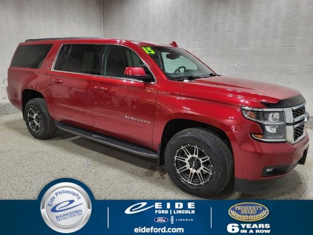 used 2015 Chevrolet Suburban car, priced at $21,000