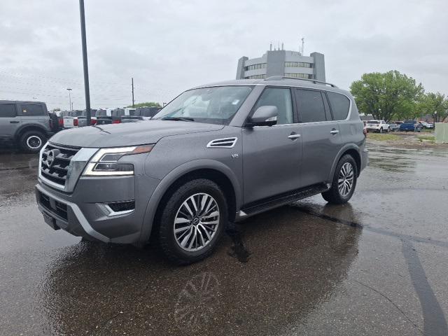 used 2021 Nissan Armada car, priced at $30,000