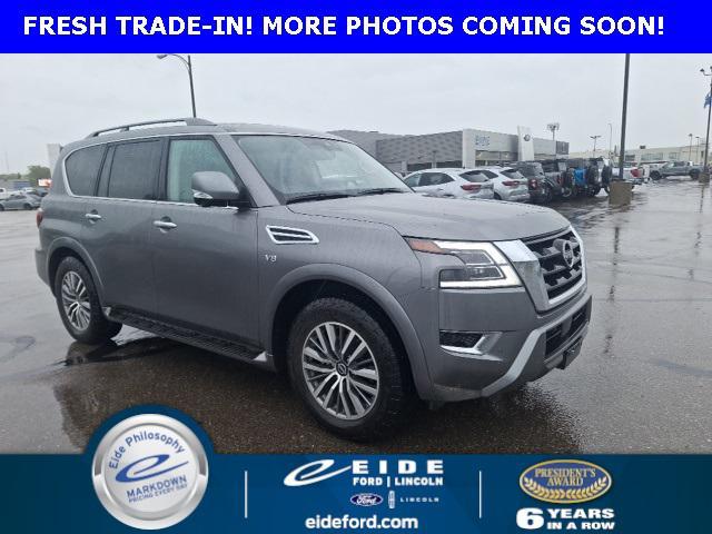 used 2021 Nissan Armada car, priced at $30,000