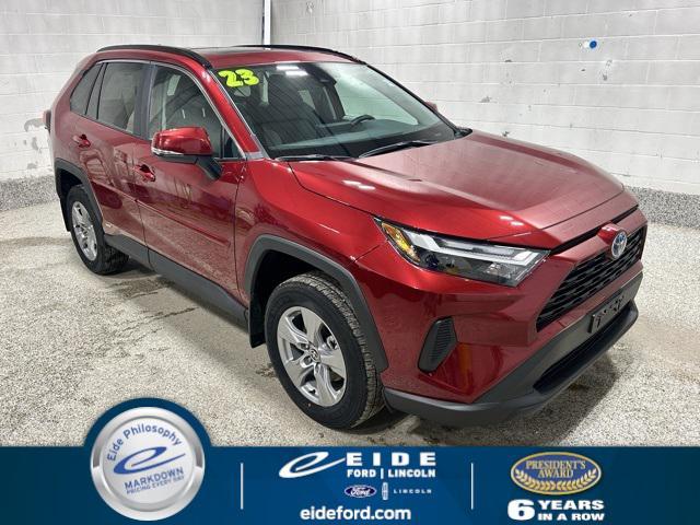 used 2023 Toyota RAV4 Hybrid car, priced at $36,000