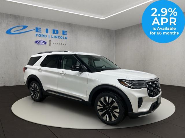 new 2025 Ford Explorer car, priced at $55,178