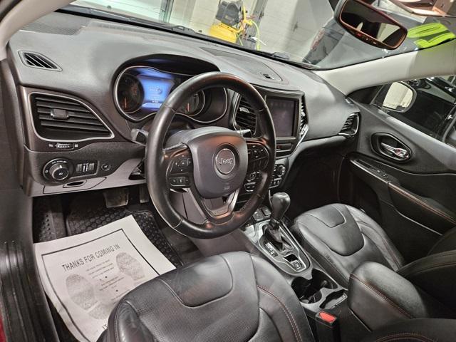 used 2021 Jeep Cherokee car, priced at $21,570