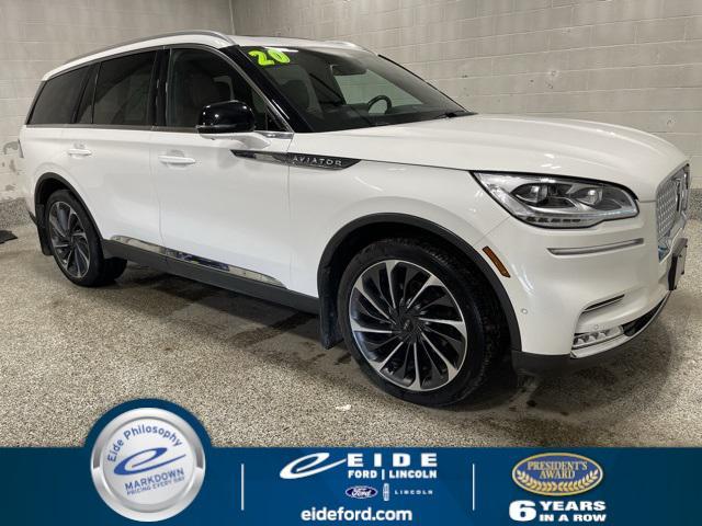 used 2020 Lincoln Aviator car, priced at $28,500