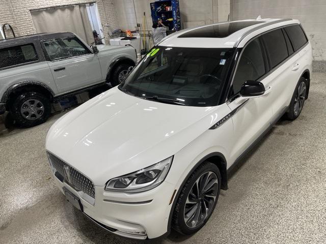 used 2020 Lincoln Aviator car, priced at $28,500