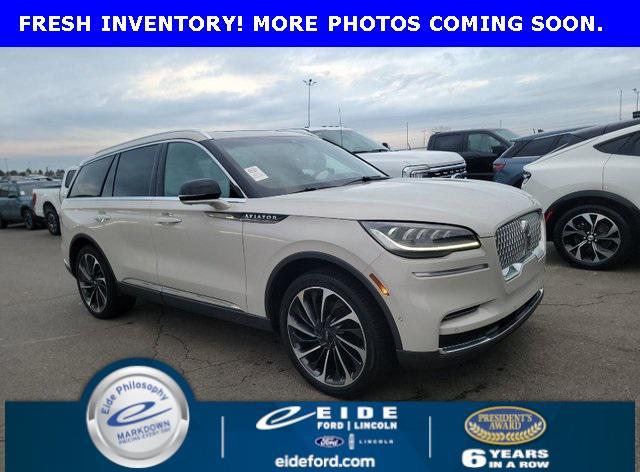 used 2023 Lincoln Aviator car, priced at $50,000