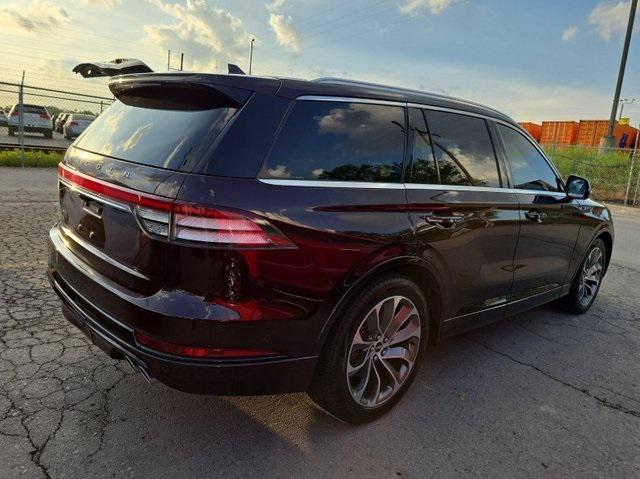 used 2023 Lincoln Aviator car, priced at $50,000