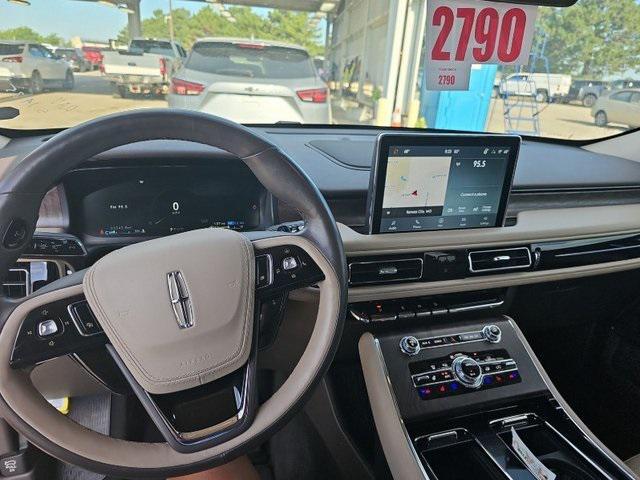 used 2023 Lincoln Aviator car, priced at $50,000