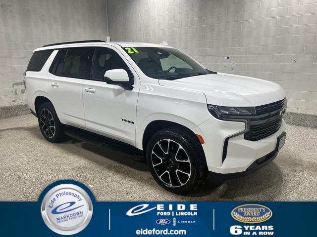 used 2021 Chevrolet Tahoe car, priced at $54,000