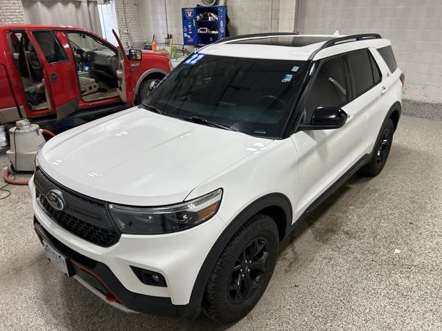 used 2022 Ford Explorer car, priced at $37,000