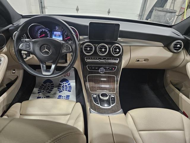 used 2018 Mercedes-Benz C-Class car, priced at $19,500