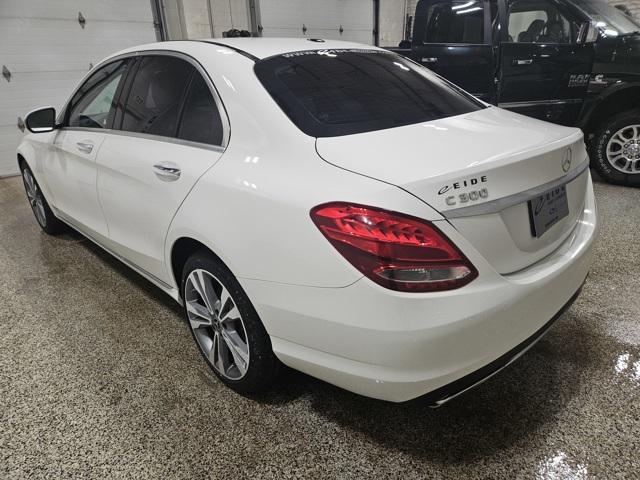 used 2018 Mercedes-Benz C-Class car, priced at $19,500