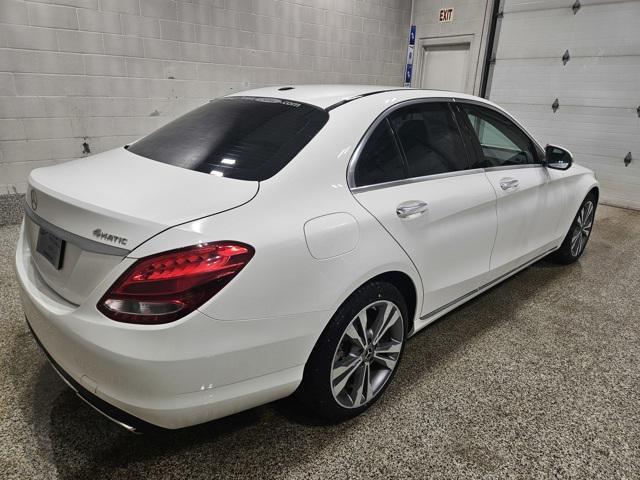 used 2018 Mercedes-Benz C-Class car, priced at $19,500