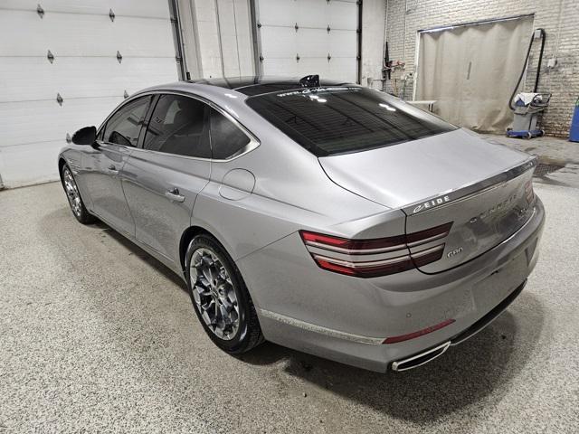 used 2021 Genesis G80 car, priced at $35,000