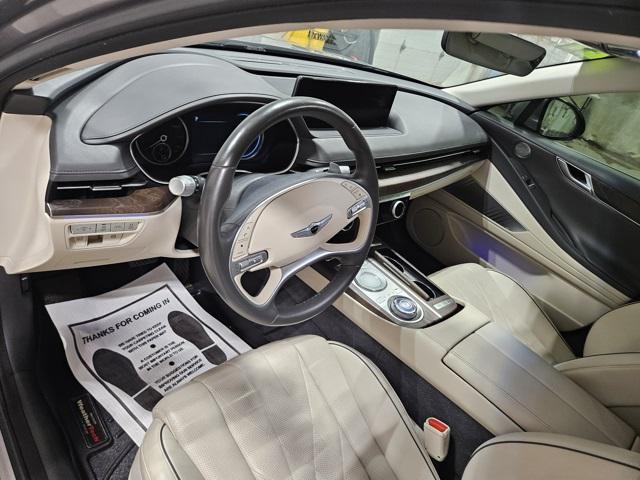 used 2021 Genesis G80 car, priced at $35,000