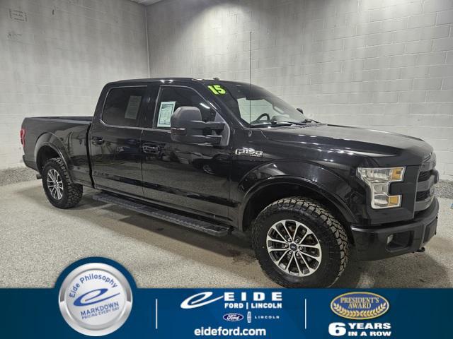 used 2015 Ford F-150 car, priced at $14,500