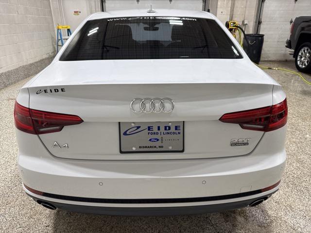 used 2017 Audi A4 car, priced at $18,000