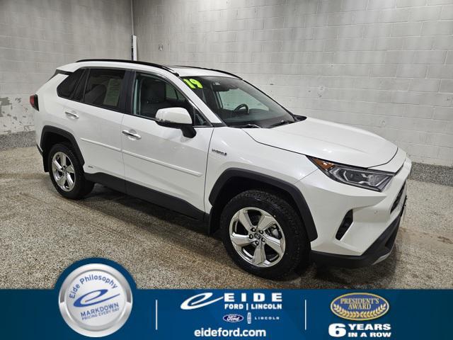 used 2019 Toyota RAV4 Hybrid car, priced at $30,000