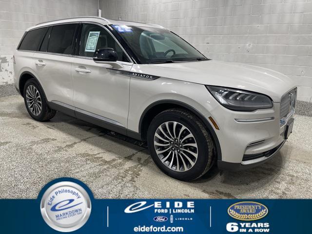 used 2022 Lincoln Aviator car, priced at $40,000