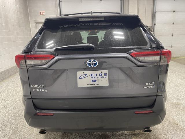 used 2021 Toyota RAV4 Hybrid car, priced at $27,500