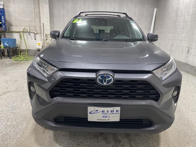 used 2021 Toyota RAV4 Hybrid car, priced at $27,500