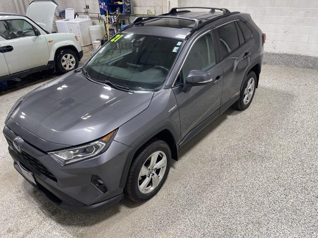 used 2021 Toyota RAV4 Hybrid car, priced at $27,500