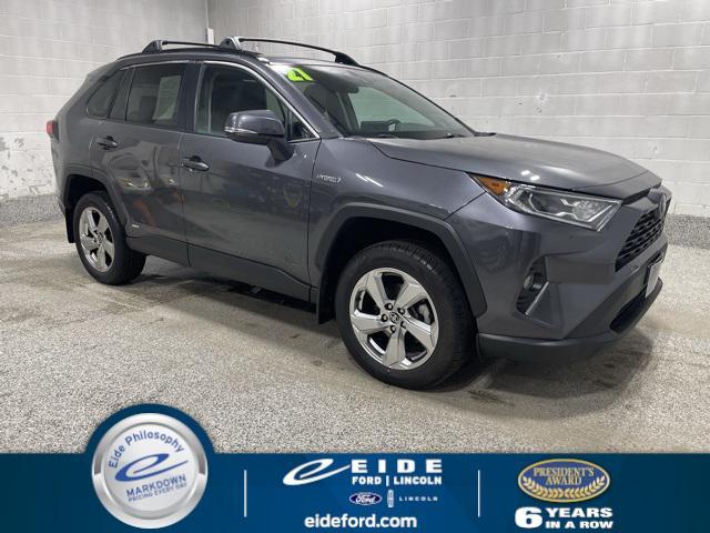 used 2021 Toyota RAV4 Hybrid car, priced at $27,500