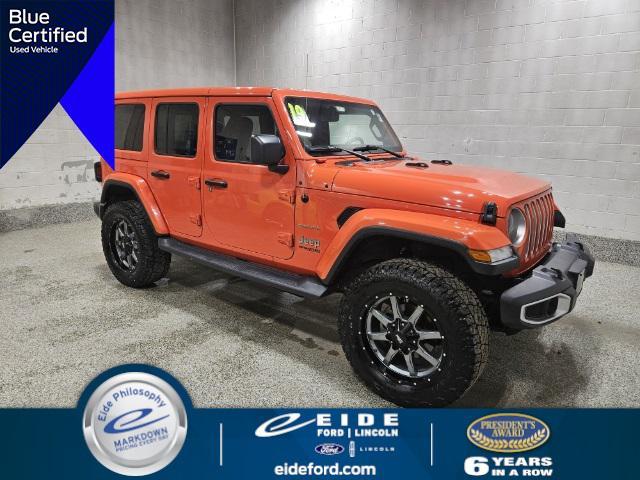 used 2019 Jeep Wrangler Unlimited car, priced at $28,500