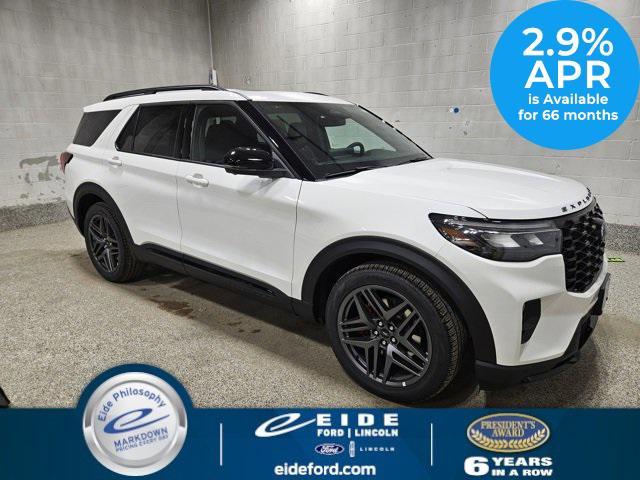 new 2025 Ford Explorer car, priced at $57,781