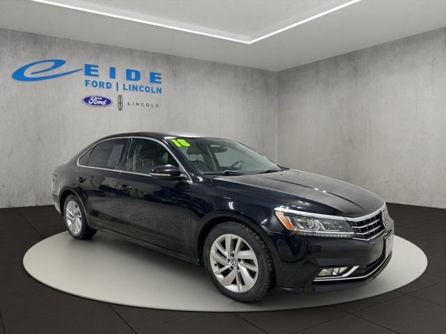 used 2018 Volkswagen Passat car, priced at $13,500