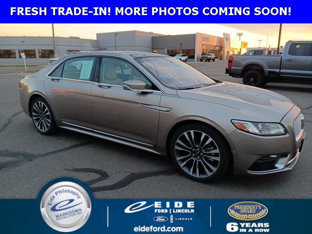 used 2019 Lincoln Continental car, priced at $29,000