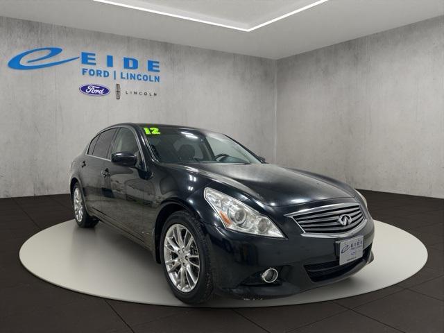 used 2012 INFINITI G37x car, priced at $10,000