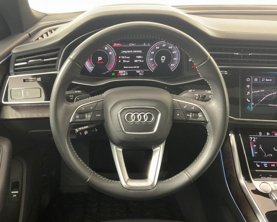 used 2019 Audi Q8 car, priced at $36,600