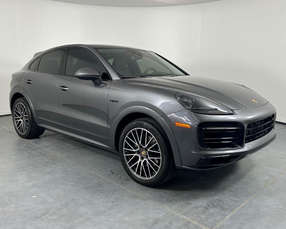 used 2023 Porsche Cayenne E-Hybrid Coupe car, priced at $85,998