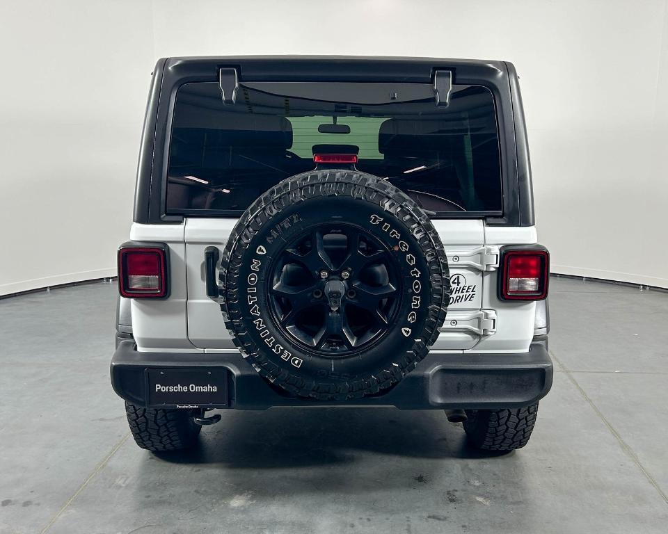 used 2021 Jeep Wrangler Unlimited car, priced at $22,992