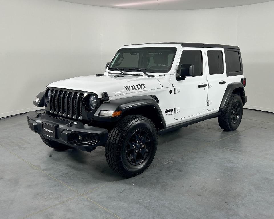 used 2021 Jeep Wrangler Unlimited car, priced at $22,992