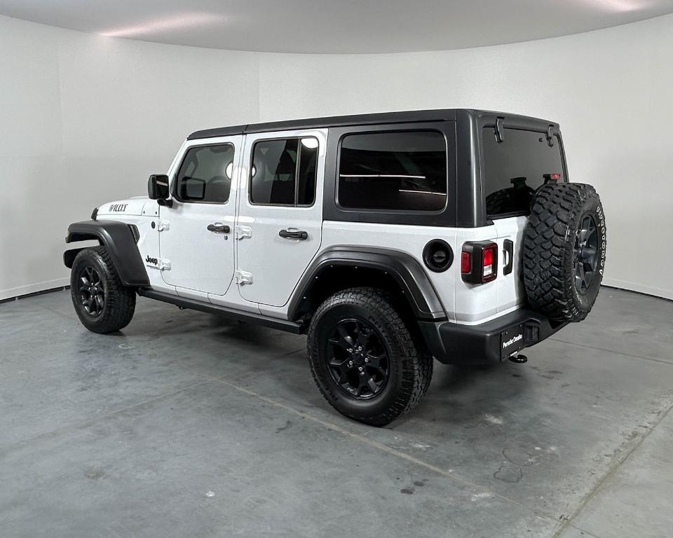 used 2021 Jeep Wrangler Unlimited car, priced at $22,992