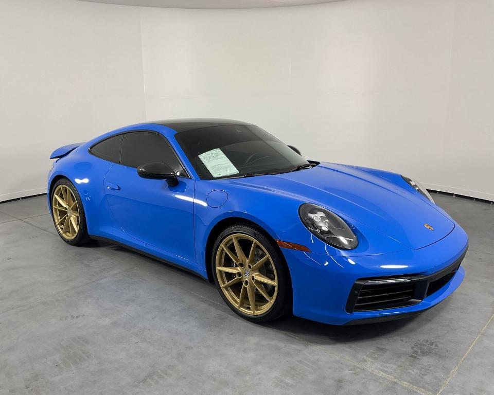 used 2022 Porsche 911 car, priced at $127,400